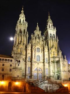 Santiago de Compostela - Catedral Noche