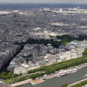 Sight from the Eiffel - Paris