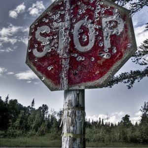 Old STOP Sign 