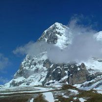 Eiger from Kleine Scheidegg Berner Oberland - Swit