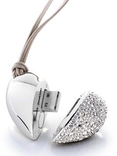 Glitzy Swarovski Crystal usb