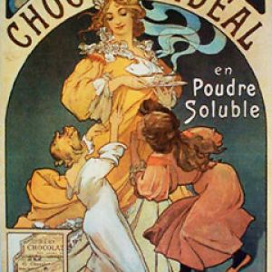 Alfons Mucha - Chocolate