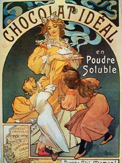 Alfons Mucha - Chocolate