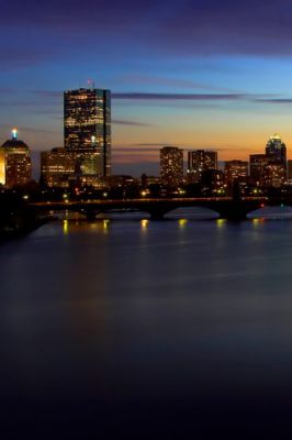 Sunset on the Charles