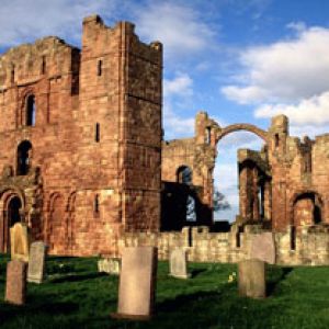 Lindisfarne Priory - Northumberland - England