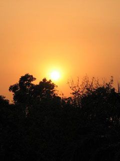 Sunset in Lahor - Pakistan