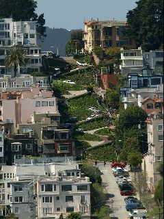 Lombard Street in San Francisco