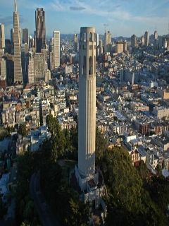 Coit Tower and San Francisco