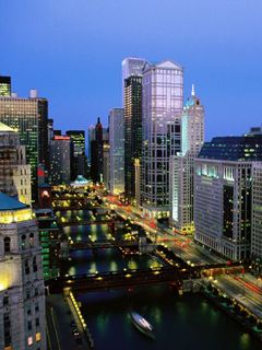 A River Runs Through Chicago River - Illinois