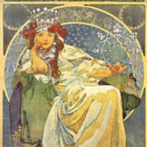 Alfons Mucha - Princess Hyacinth