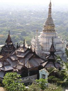 Sagaing & Mingun - Sagaing Hill