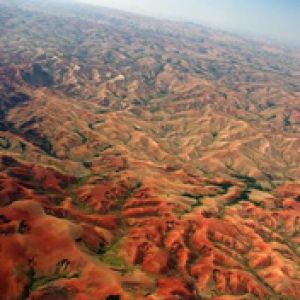 Madagascar Erosion Aerial 