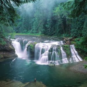 Lower Lewis River Falls