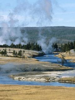 Geysers - Yellowstone National Park - Wyoming