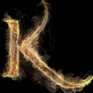 K