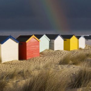 Beach Huts - Southwold Suffolk - England