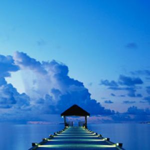 Maldives dock
