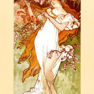 Spring - Alfons Mucha