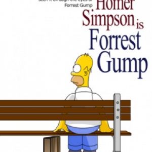 Homer Simpson is Forrest Gump