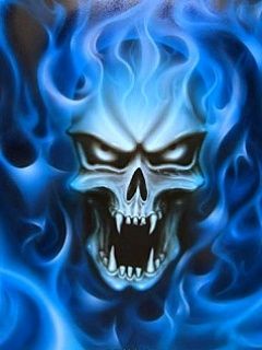 Blue Skull