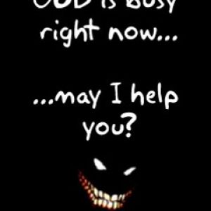 God is busy