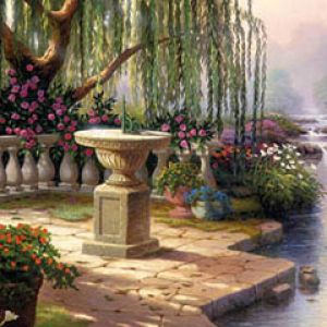 The Hour of Prayer - Thomas Kinkade