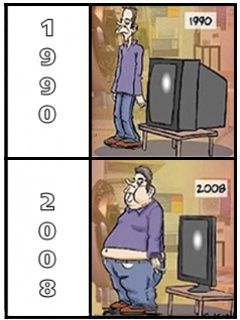 Humor 1990 vs 2008