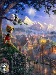 Thomas Kinkade - Pinocchio