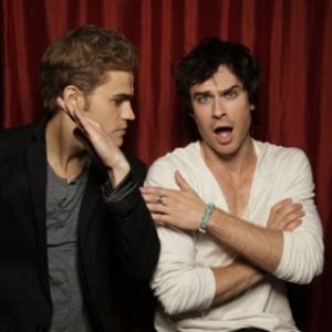 Ian Somerhalder and Paul Wesley