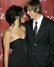 Vanessa Hudgens and Zac Efron