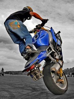 Bike stunt