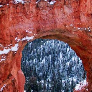 Natural Bridge in Bryce Canyon