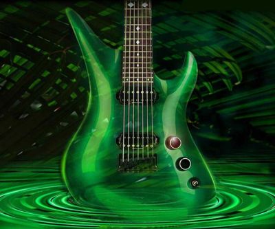 Green Guitar