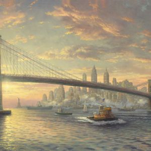 Thomas Kinkade - The Spirit of New York