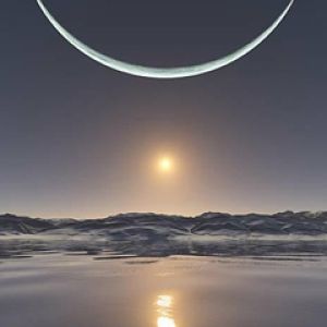 North Pole Sun Moon