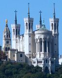 Basilique de Fourviere from Saone (Lyon)