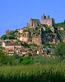 Historický hrad na kopci