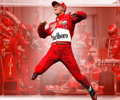 Michael Schumacher Ferrari Oslava
