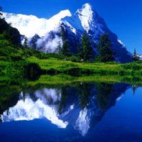 Switzerland Mountain Lake