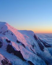 Mont Blanc Sunset