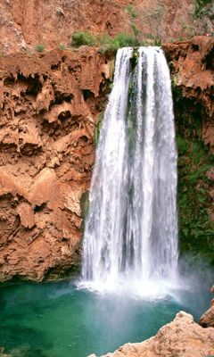 Waterfall in The Grand Canyon