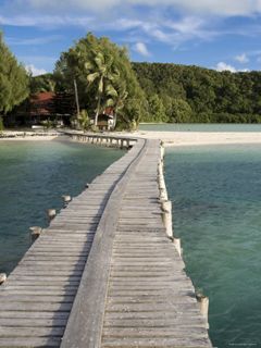 Jetty Carp Island Resort Palau - Micronesia