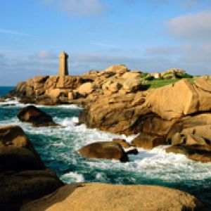 Ploumanach Rocks and Lighthouse - France