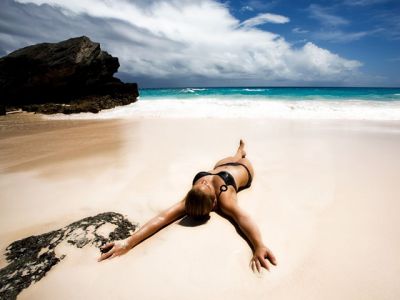 Sexy Girl on the Beach