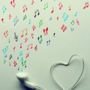 Headphones music love