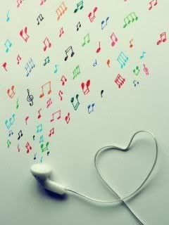 Headphones music love