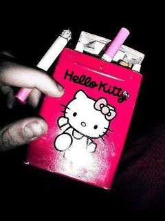 Cigaretová krabička Hello Kitty