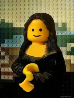 Mona Lisa Lego