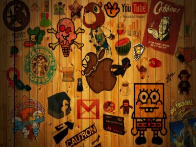 Icons On Wood