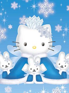 Zimný zázrak Hello Kitty